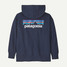 Patagonia Kids' Hoody Sweatshirt New Navy detail