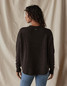 The Normal Brand Women's Marianna Crew Sweater in Dark Grey