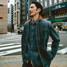 Sendero Provisions Co. Men's Rustler Chore Jacket Denim Blue detail view