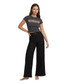 Billabong Women's Free Fall Black Denim Jeans front view