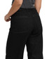 Billabong Women's Free Fall Black Denim Jeans wash closeup