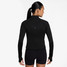 Nike Women's Tempo Dri-Fit Half Zip Pullover aurora side view