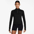 Nike Women's Tempo Dri-Fit Half Zip Pullover aurora back view