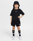 Nike Girls' Femme Sport Short Sleeve Top Black front