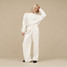UGG Women's Novalie Slouchy Pullover in Cream back view