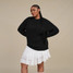 UGG Women's Riz Rib Long Sleeve Sweater Cream detail