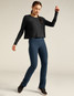 Beyond Yoga Women's Featherweight Daydream Pullover in Darkest Night back view