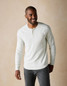 The Normal Brand Men's Puremeso Everyday Henley in Stone front view