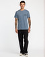 The RVCA Men's Frame Up Tee in Vintage Navy