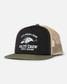 The Salty Crew Boys' Good Times Trucker Hat Headquarters in Black and Olive The Salty Crew Boys' Good Times Trucker Hat Headquarters in Black and Olive