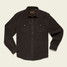The Howler Brothers Men's Banning Corduroy Snapshirt in Antique Black