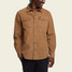 The Howler Brothers Men's Banning Corduroy Snapshirt in Duck Brown The Howler Brothers Men's Banning Corduroy Snapshirt in Duck Brown