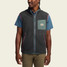 The Howler Brothers Men's Free Range Fleece Vest in Antique Black The Howler Brothers Men's Free Range Fleece Vest in Antique Black