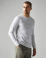 Rhone Reign Long Sleeve Tee Grey Space side view