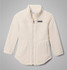 Columbia Girls' West Bend Full Zip Fleece Jacket Chalk White back view