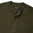 The Filson Men's Waffle Knit Henley in Moss Green