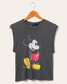 Junkfood Women's Mickey Vintage Muscle Tank Junkfood Women's Mickey Vintage Muscle Tank