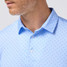The Mizzen Main Men's Versa Trim Polo in Cloud Blue Stacked Geo