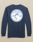 Southern Tide Boys' Billfish Tourney Long Sleeve T-Shirt in Dress Blue Southern Tide Boys' Billfish Tourney Long Sleeve T-Shirt in Dress Blue