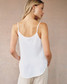 Bella Dahl Women's Frayed Cami in White