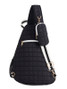 Shiraleah Ezra Sling Bag in Black