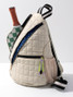 Shiraleah Ezra Sling Bag in Ivory