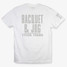 TYLER'S Comfort Color Tee White/Cool Grey back