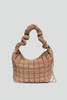 Street Level Scrunch Quilted Tote Sand