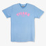 The Tyler's Funfont Logo Tee in Blue Hydrangea The Tyler's Funfont Logo Tee in Blue Hydrangea