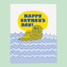 The Good Twin Otter Father's Day Card front view