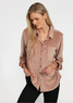 Dylan Women's Maeve Corduroy Shirt in Bloom