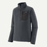 Patagonia Men's R1 Air Fleece Zip-Neck Pullover in Smolder Blue Patagonia Men's R1 Air Fleece Zip-Neck Pullover in Smolder Blue