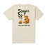 Seager Men's Smokey Tee Cream side view