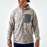 Burlebo Men's Blaze Tech Quarter Zip Pullover darkest in Classic Deer Camo Burlebo Men's Blaze Tech Quarter Zip Pullover darkest in Classic Deer Camo