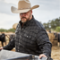 Poncho Outdoors Men's Western Flannel in the North Rim Pattern, front view