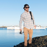 Poncho Outdoors Men's Original Flannel in Madaket pattern