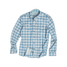 Poncho Outdoors Men's Original Flannel in Blue Bison pattern