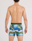 SAXX Men's Volt Breathable Mesh Boxer Brief in Bitmap Big Mouth / Multi