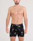 SAXX Men's Volt Breathable Mesh Boxer Brief in My Handicap / Black