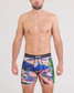SAXX Men's Volt Breathable Mesh Boxer Brief in Prickly Paradise / Mutlti