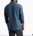 Kuhl Men's Disputr Long Priest Shirt Jacket in Steel Blue