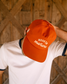 Mañana Hook 'Em Mañana Snapback Hat in Burnt Orange detail view