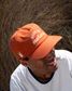 Mañana Hook 'Em Mañana Snapback Hat in Burnt Orange thumbnail