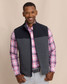 Southern Tide Men's Waterfront Quilted Vest in Caviar Black front view