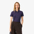 Lacoste Women's Short Sleeve Slim Fit Polo in Deep Purple front