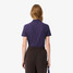 Lacoste Women's Short Sleeve Slim Fit Polo in Deep Purple side