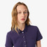 Lacoste Women's Short Sleeve Slim Fit Polo in Deep Purple back