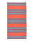 Sand Cloud Candy Stripe Beach Towel front with zip pocket
