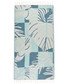 Sand Cloud Cut Leaf Beach Towel Seaglass front