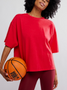 FP Movement Women's Tackle Tee in Victory Red
